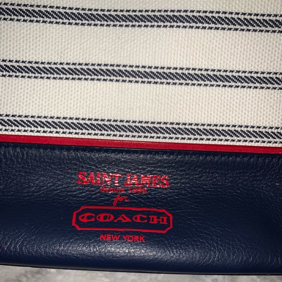 Coach Legacy Weekend Saint James Leather Handbag - Picture 2 of 7